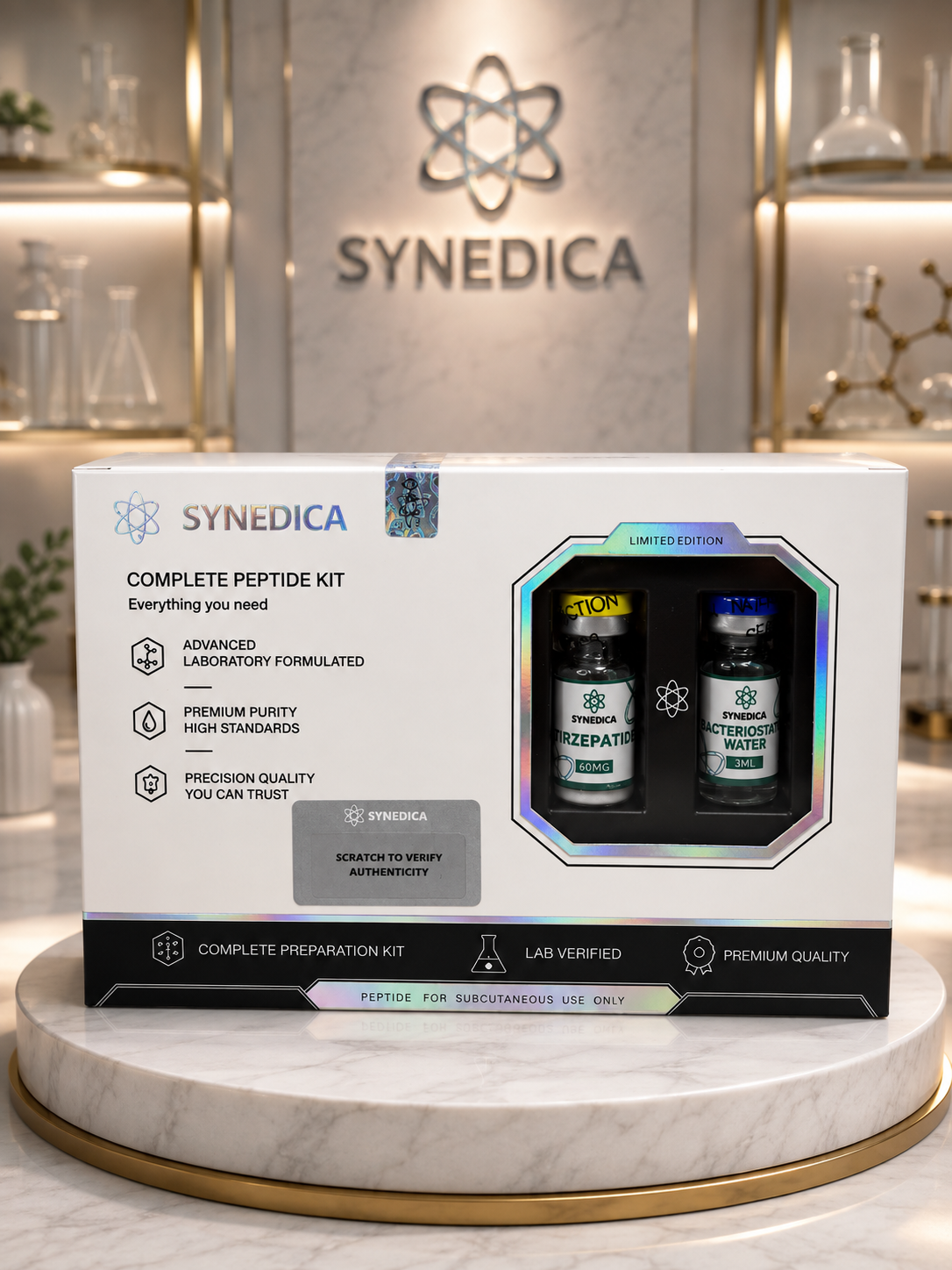 Kit Tirzepatida 60mg — Kit completo · Tirzepatida